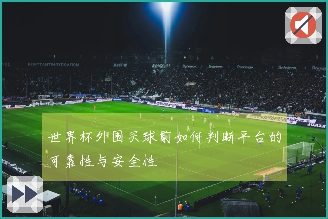 世界杯外围买球前如何判断平台的可靠性与安全性