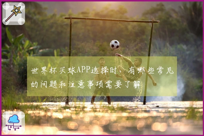 世界杯买球APP选择时，有哪些常见的问题和注意事项需要了解